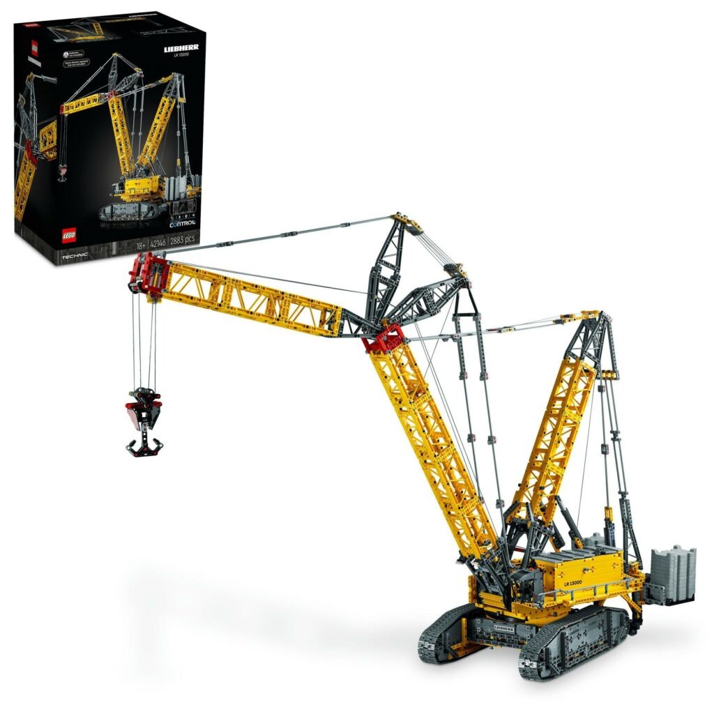 LEGO® Pásový jeřáb Liebherr LR