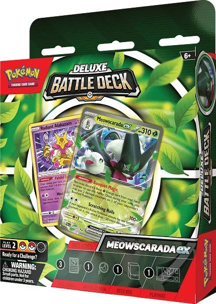 Nintendo Pokémon TCG: Deluxe Battle Deck - Meowscarada